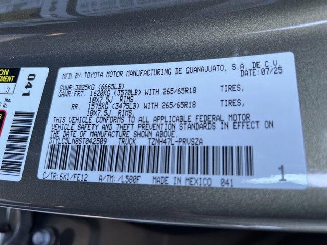 new 2025 Toyota Tacoma Hybrid car, priced at $55,709