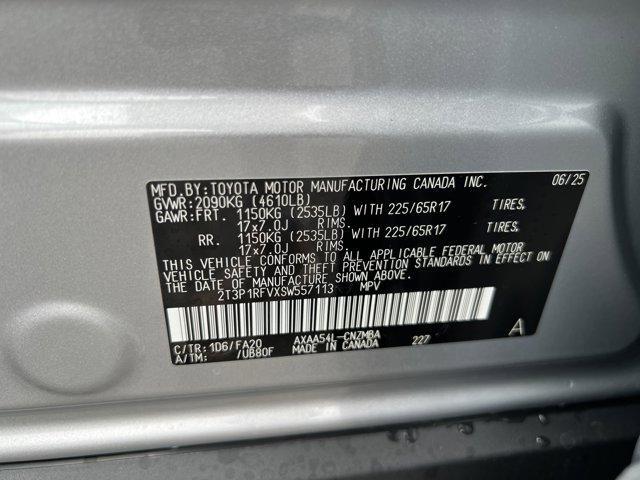 new 2025 Toyota RAV4 car, priced at $33,884