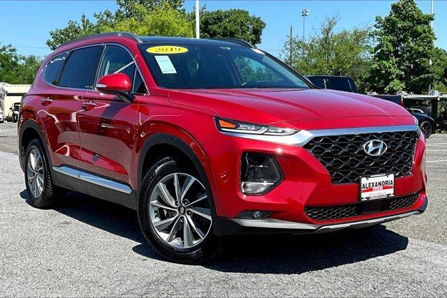 used 2019 Hyundai Santa Fe car, priced at $20,495