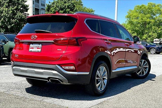 used 2019 Hyundai Santa Fe car, priced at $20,495