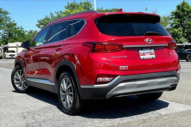used 2019 Hyundai Santa Fe car, priced at $20,495