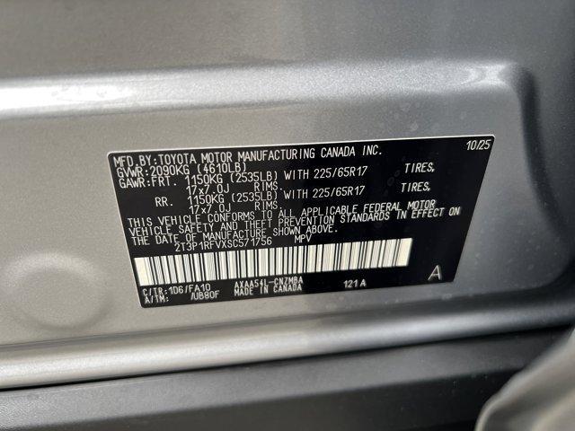 new 2025 Toyota RAV4 car, priced at $35,175