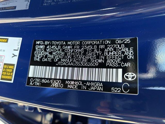 new 2025 Toyota Prius car, priced at $34,309