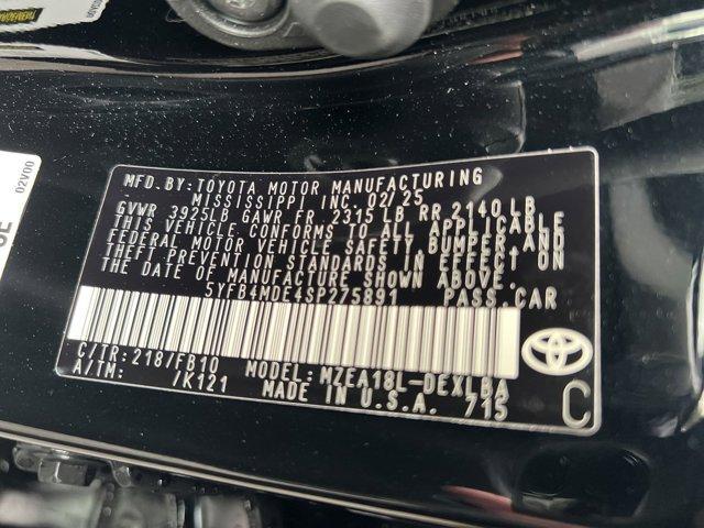 new 2025 Toyota Corolla car
