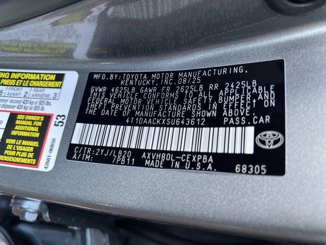 new 2025 Toyota Camry car