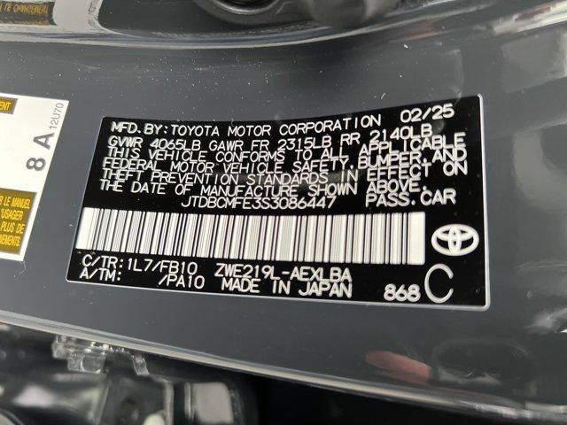new 2025 Toyota Corolla Hybrid car