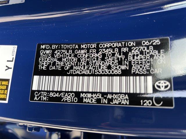 new 2025 Toyota Prius car, priced at $36,709