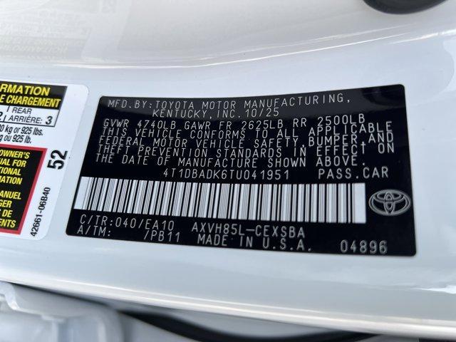 new 2026 Toyota Camry car