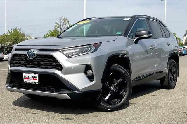 used 2021 Toyota RAV4 Hybrid car, priced at $27,495