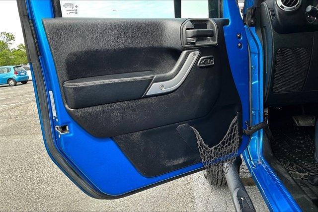 used 2015 Jeep Wrangler Unlimited car, priced at $16,795