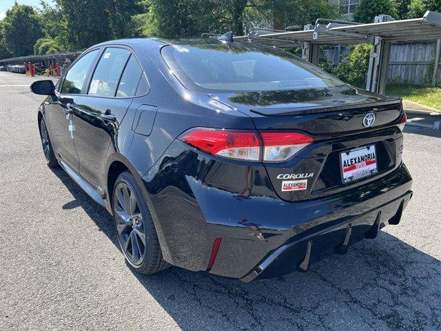 new 2025 Toyota Corolla Hybrid car, priced at $29,124