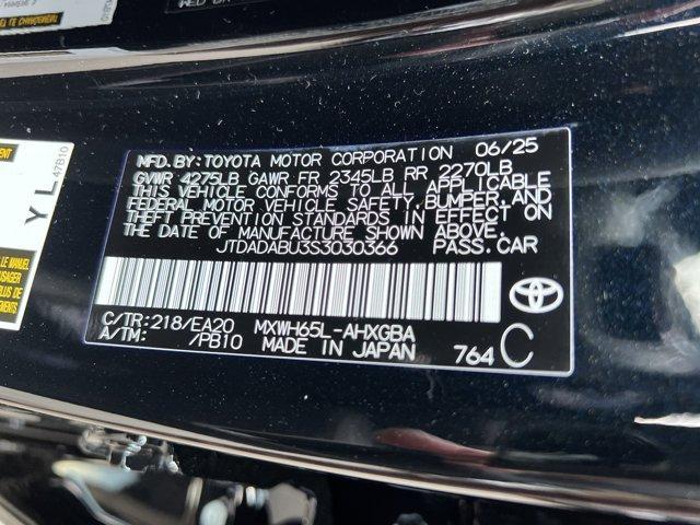 new 2025 Toyota Prius car, priced at $35,709