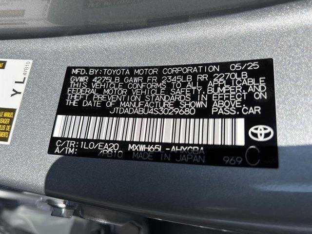 new 2025 Toyota Prius car, priced at $36,649