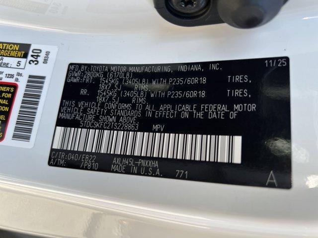 new 2026 Toyota Sienna car, priced at $52,395