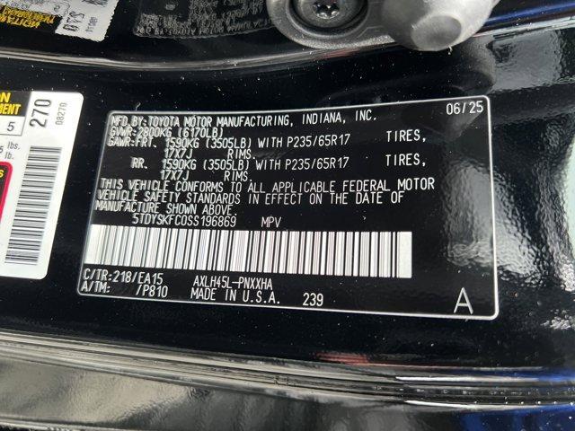 new 2025 Toyota Sienna car, priced at $48,230