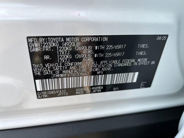 new 2025 Toyota RAV4 Hybrid car, priced at $36,799