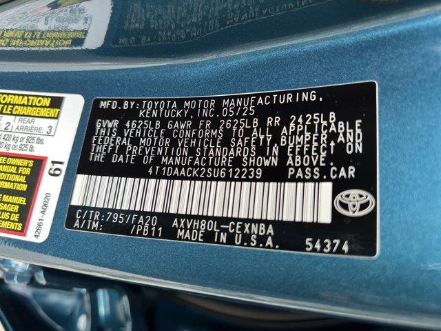 new 2025 Toyota Camry car, priced at $30,144