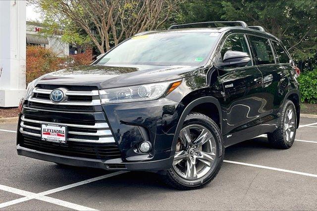used 2017 Toyota Highlander Hybrid car, priced at $27,495