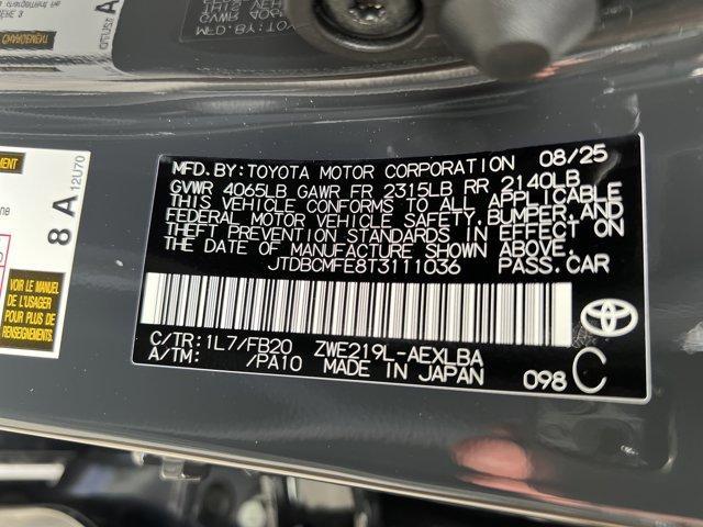 new 2026 Toyota Corolla Hybrid car