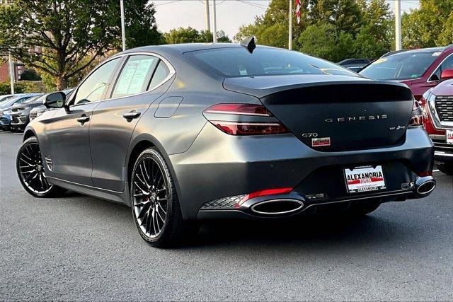 used 2022 Genesis G70 car, priced at $25,995