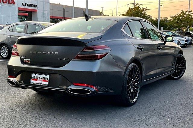 used 2022 Genesis G70 car, priced at $25,995