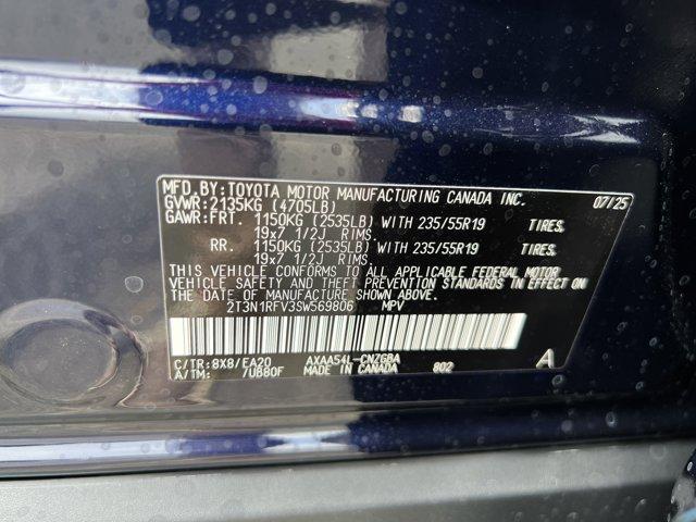 new 2025 Toyota RAV4 car, priced at $42,774