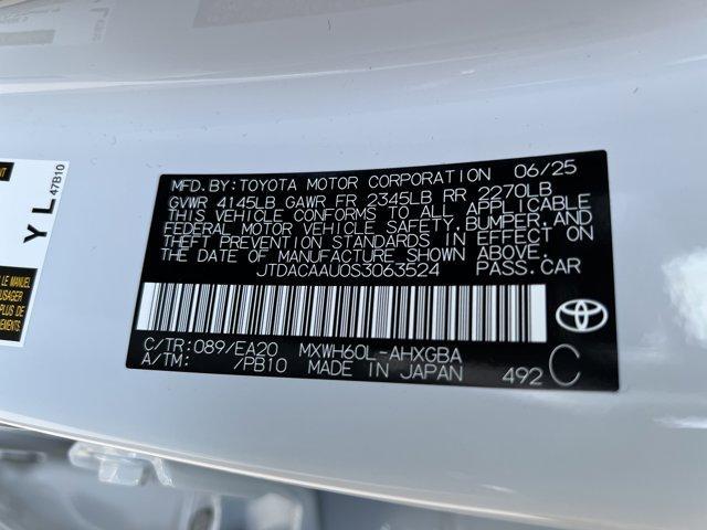 new 2025 Toyota Prius car, priced at $34,784