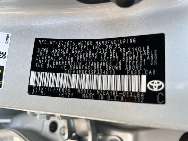 new 2025 Toyota Corolla car
