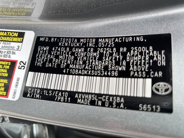 new 2025 Toyota Camry car