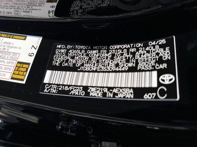 new 2025 Toyota Corolla Hybrid car, priced at $29,709