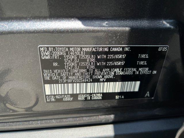 new 2025 Toyota RAV4 car, priced at $36,129