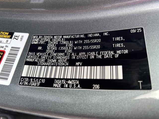 new 2026 Toyota Grand Highlander car, priced at $54,768