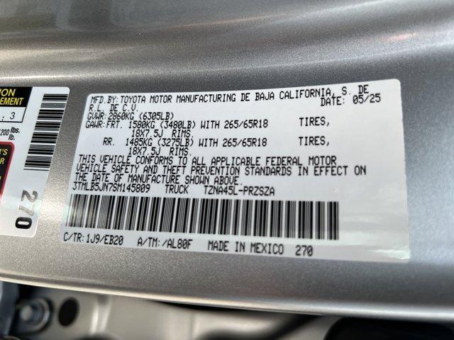 new 2025 Toyota Tacoma car, priced at $54,809
