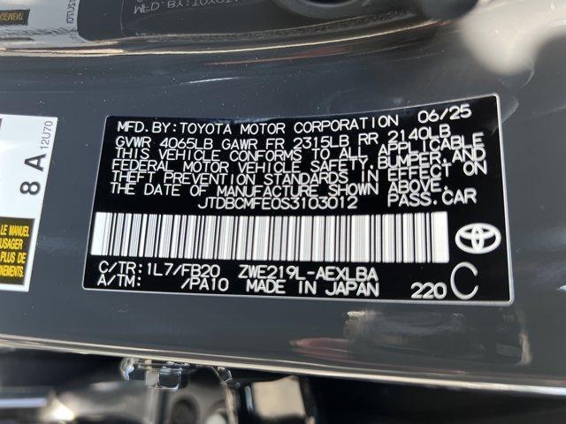 new 2025 Toyota Corolla Hybrid car
