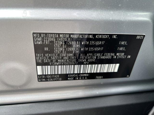 new 2025 Toyota RAV4 Hybrid car, priced at $38,079