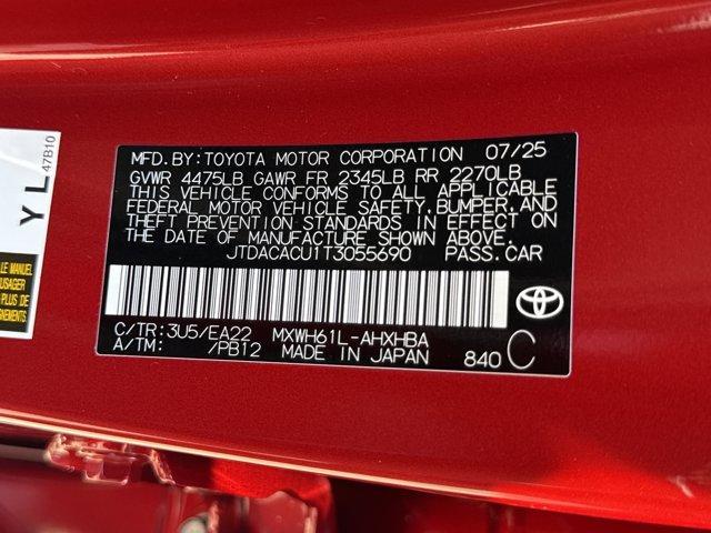 new 2026 Toyota Prius Plug-In Hybrid car, priced at $44,704