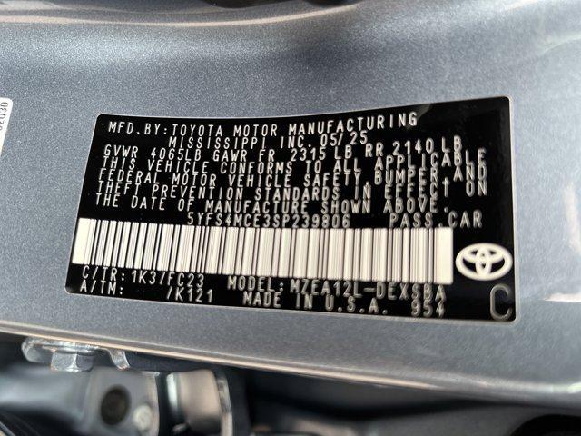 new 2025 Toyota Corolla car, priced at $26,199