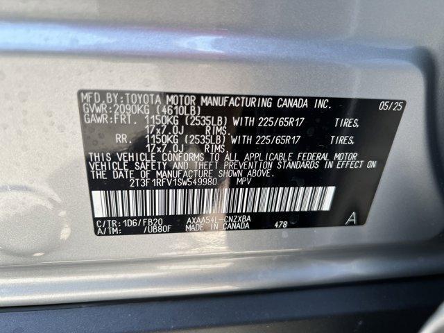 new 2025 Toyota RAV4 car, priced at $32,374