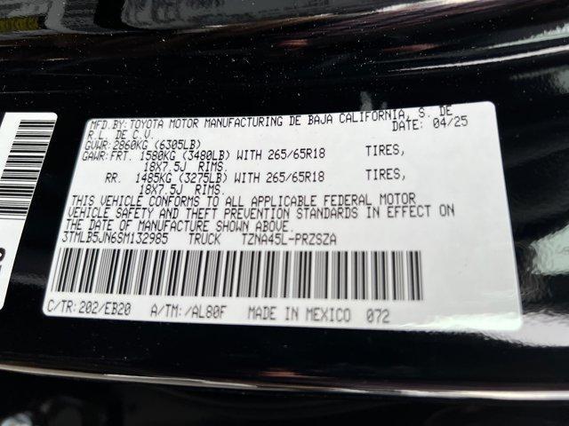 new 2025 Toyota Tacoma car, priced at $55,409
