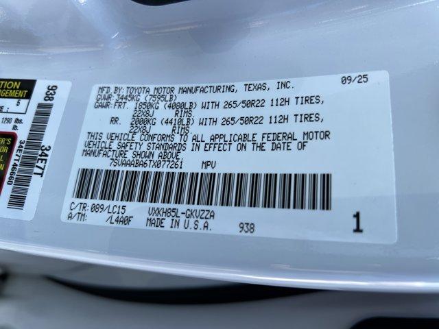 new 2026 Toyota Sequoia car, priced at $87,893