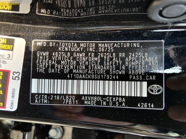 new 2025 Toyota Camry car, priced at $37,674