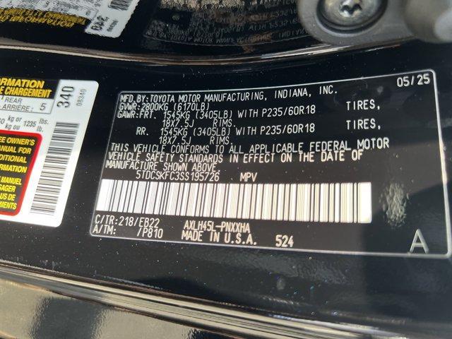 new 2025 Toyota Sienna car