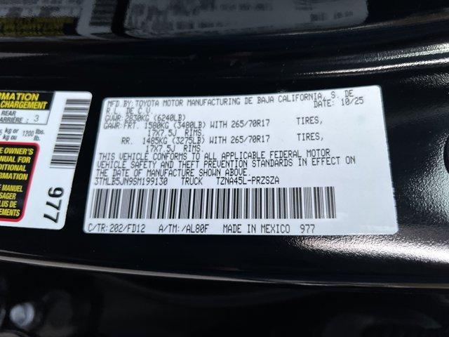 new 2025 Toyota Tacoma car, priced at $50,694