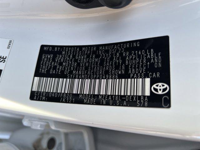 used 2023 Toyota Corolla car, priced at $18,295