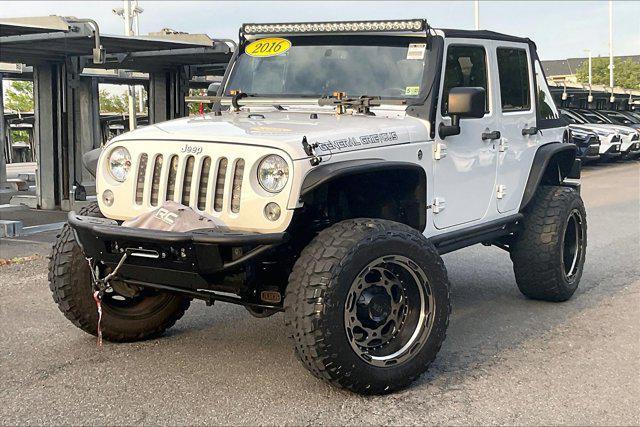 used 2016 Jeep Wrangler Unlimited car, priced at $27,595