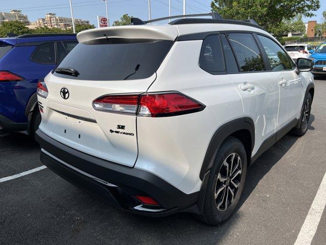 new 2025 Toyota Corolla Cross Hybrid car, priced at $33,524