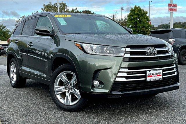 used 2018 Toyota Highlander car, priced at $20,495