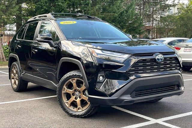 used 2023 Toyota RAV4 Hybrid car, priced at $37,595