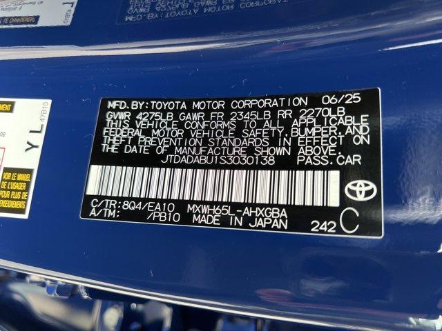 new 2025 Toyota Prius car, priced at $35,709
