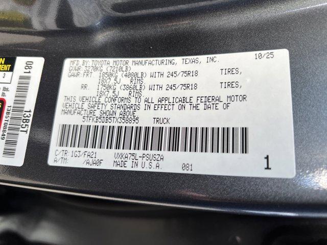 new 2026 Toyota Tundra car